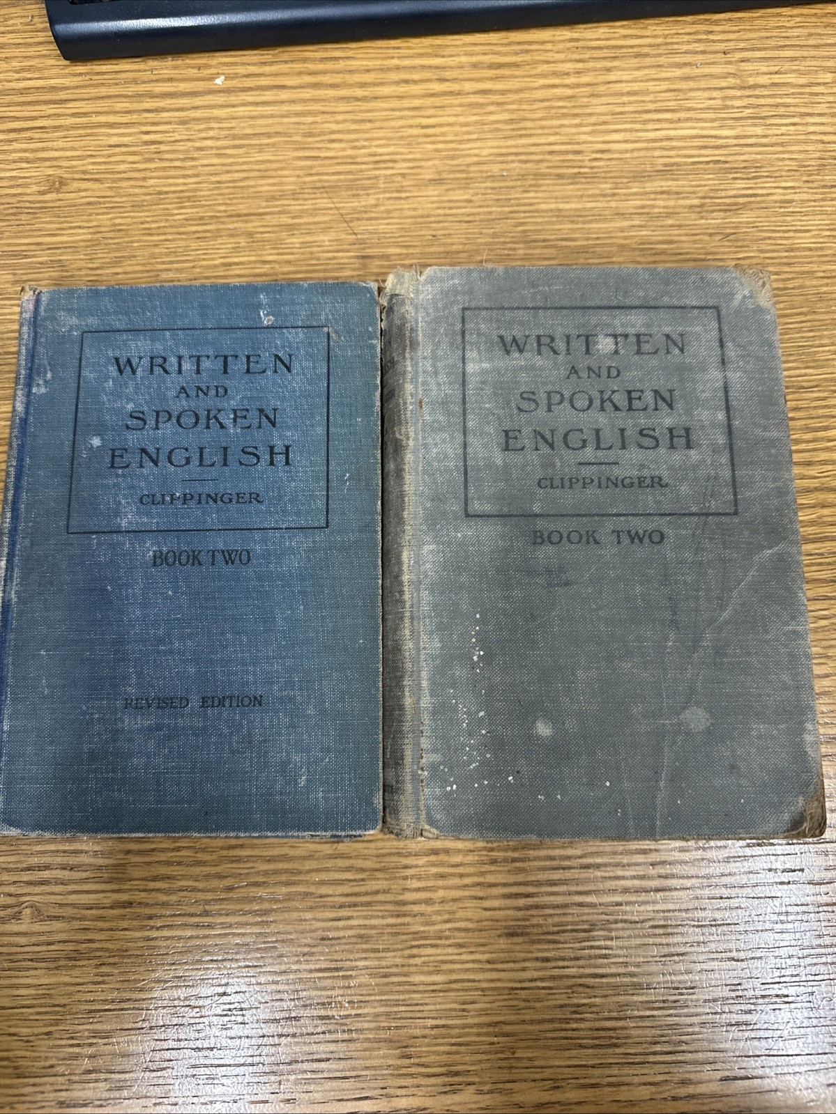 Written And Spoken English By Clippinger Book Two(1917) And Revised Ed. (1924)