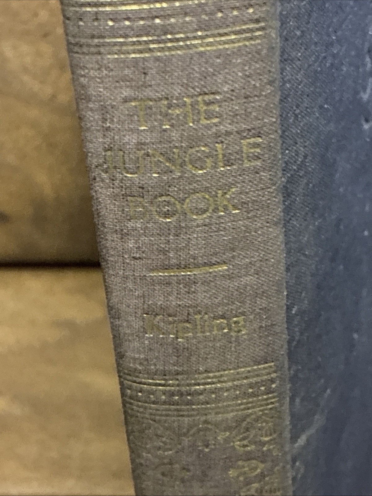 THE JUNGLE BOOK By Rudyard Kilpling-1948 NELSON DOUBLEDAY.INC
