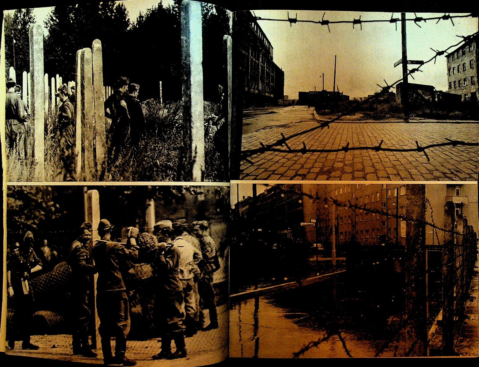 Berlin 13 August 1961 Booklet Berlin Wall East Germany