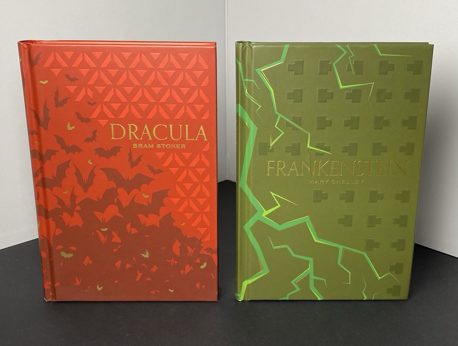 Classics Lot Frankenstein Dracula DAMAGED Ribbon Marker Collectible Hardcover