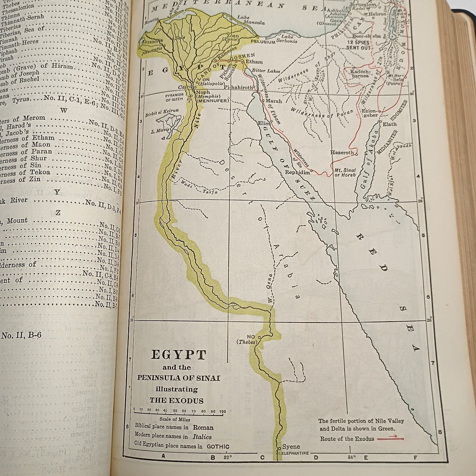 The System Bible Study Revised & Enlarged KJV Vintage 1947 Illustrations Maps