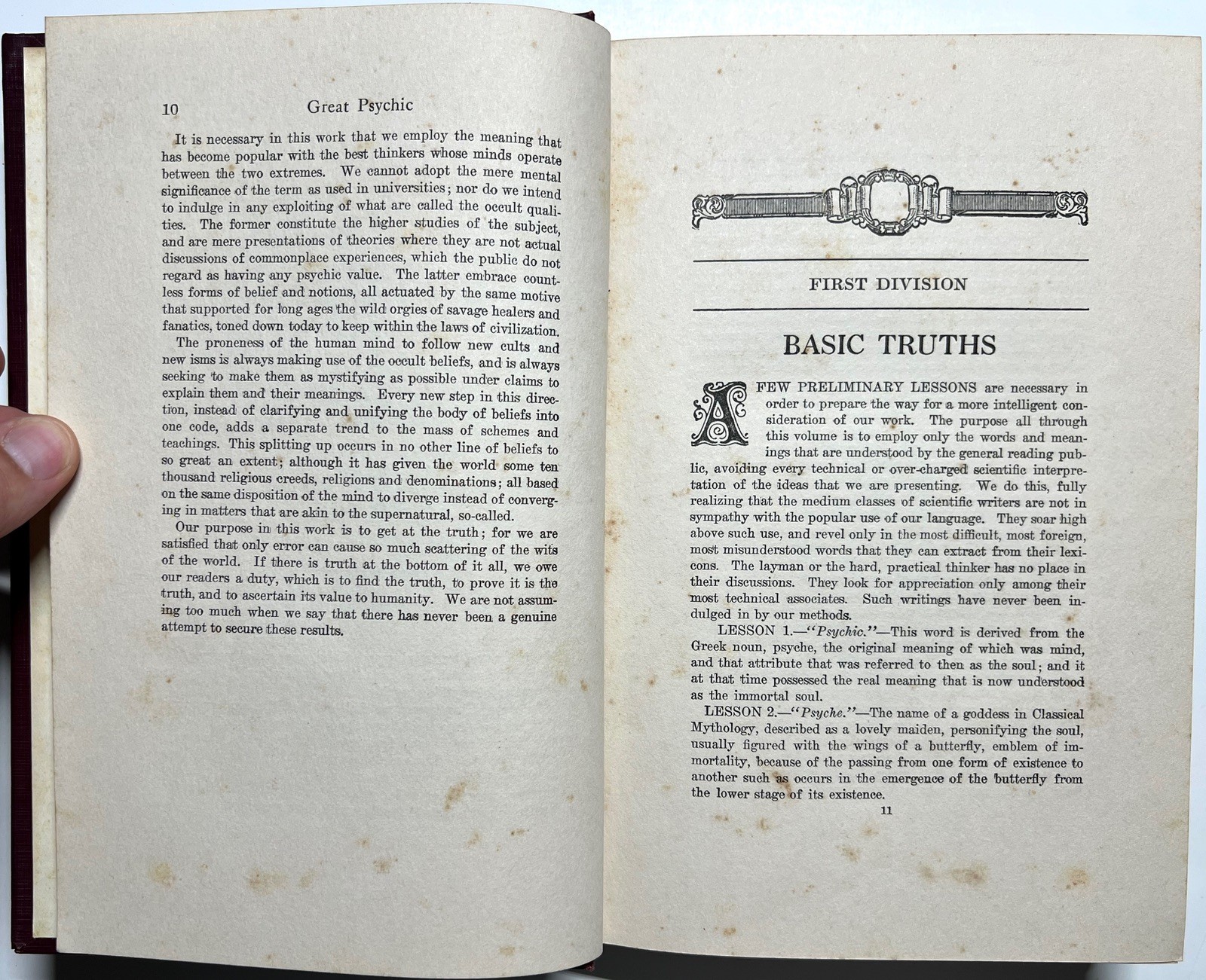1925 GREAT PSYCHIC OCCULT TELEPATHY SHAFTESBURY PARAPSYCHOLOGY ETHER 1ST ED RARE