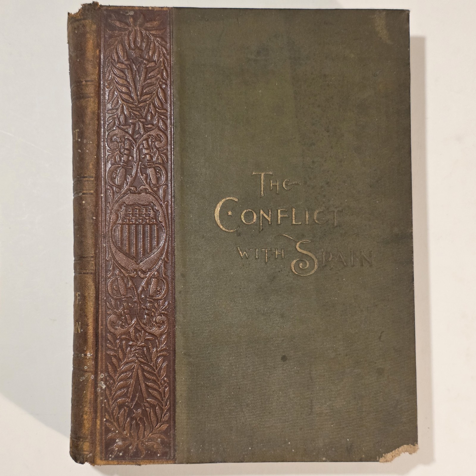 The Conflict With Spain: A History of the War Henry F. Keenan Rare 1898 1st Ed.