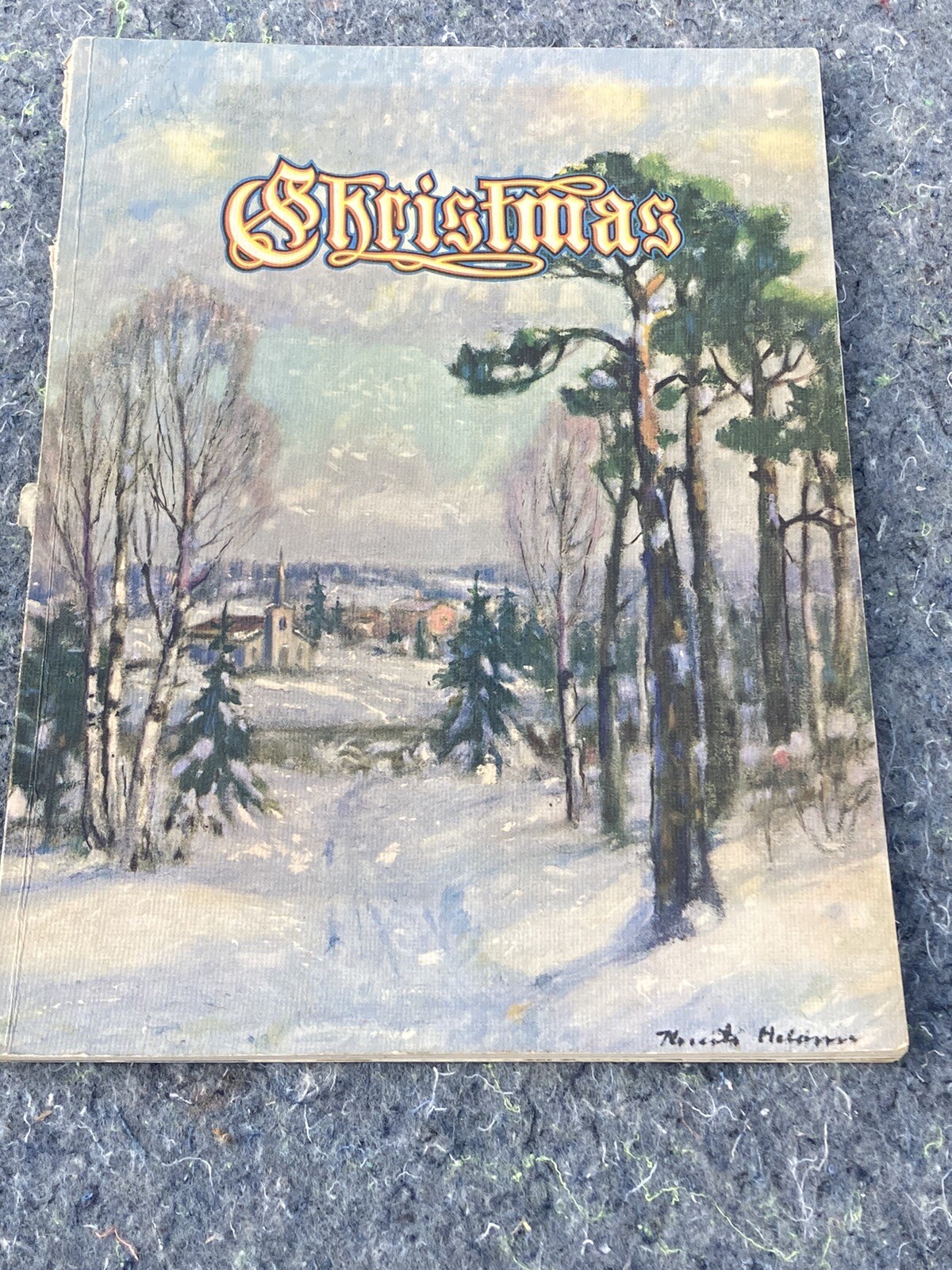 1949 An American Annual Of Christmas Literature And Art Book *RARE*
