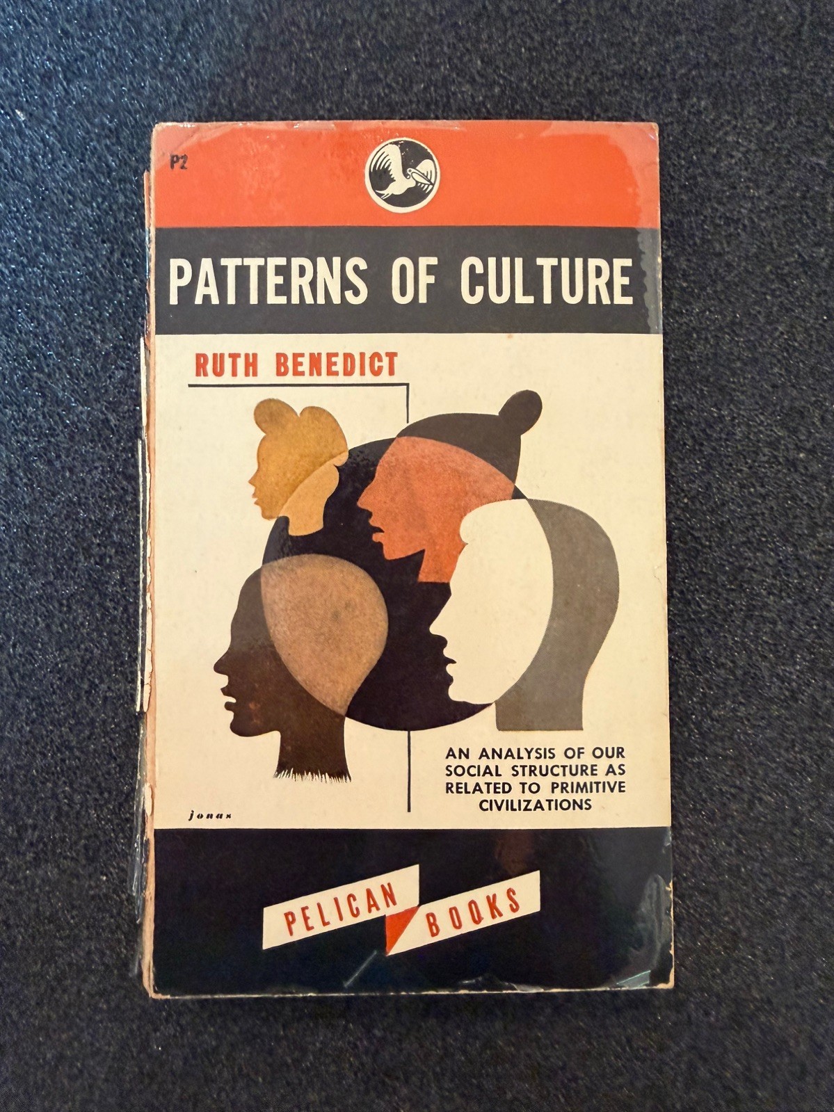 Patterns of Culture Ruth Benedict 1946 RARE 2nd print Pelican PB