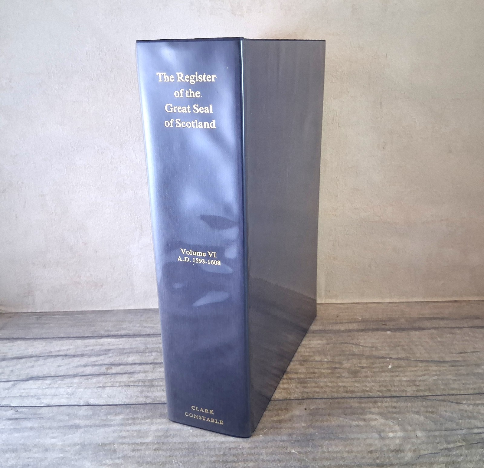 Scottish History Book: Register of the Great Seal of Scotland Vol. 6 1593-1608