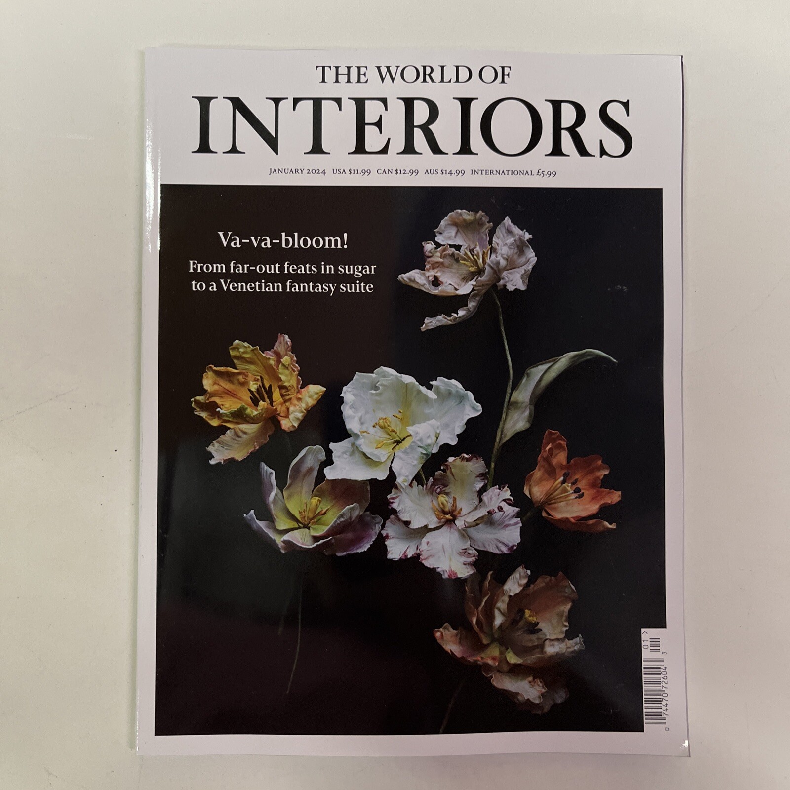 THE WORLD OF INTERIORS MAGAZINE JANUARY 2024 VA-VA-BLOOM