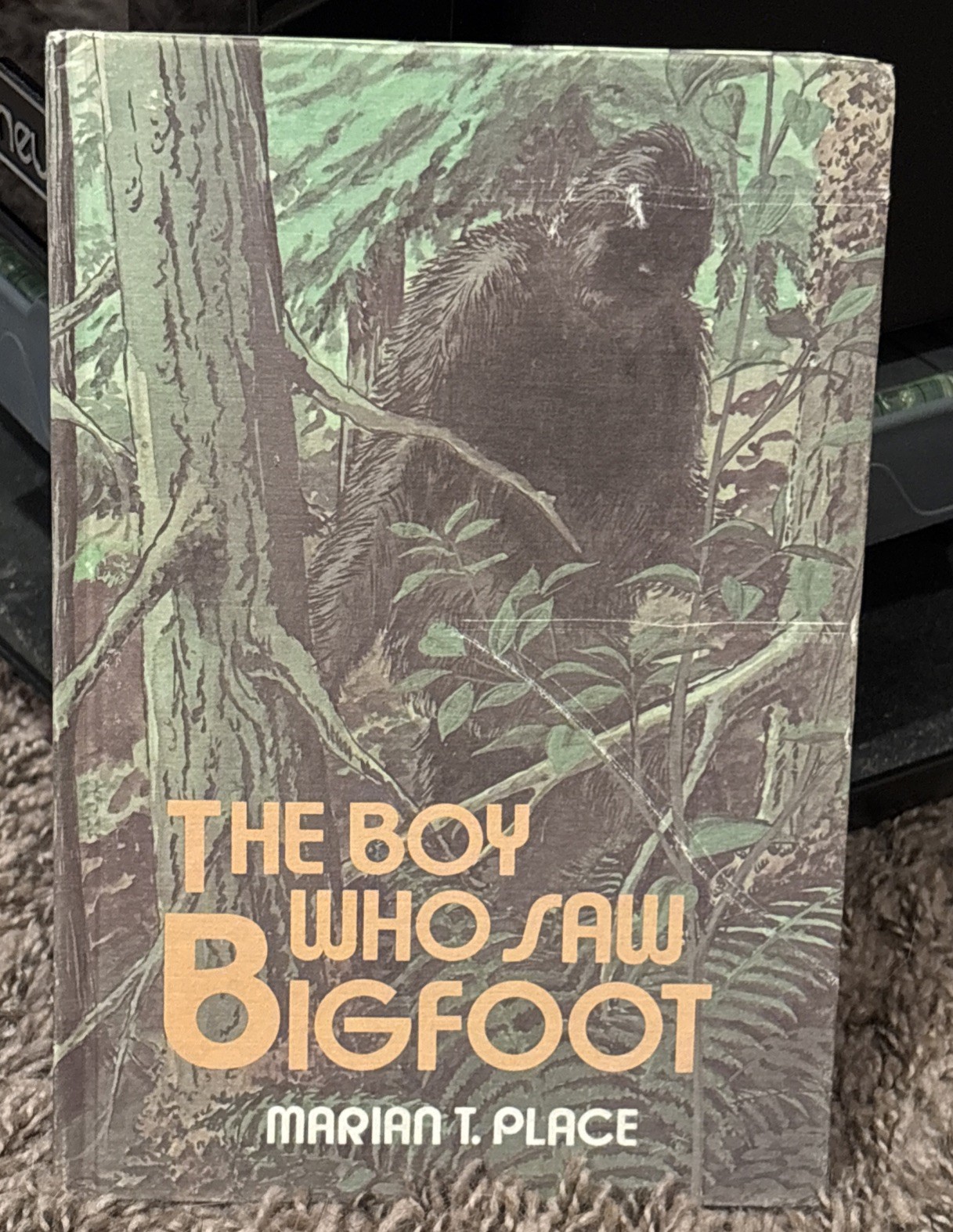 The Boy Who Saw Bigfoot Marian T Place 1979 Weekly Reader Hardcover