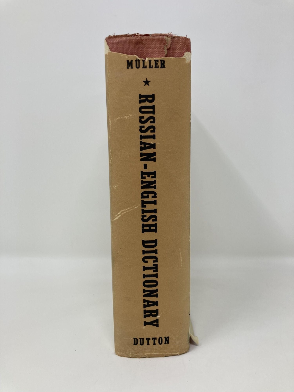 Russian-English Dictionary by Professor V K Muller First 1st Edition VG HC