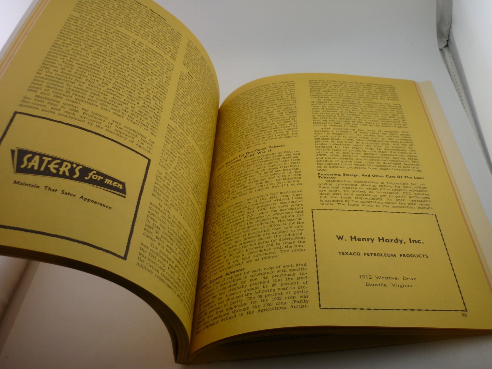 100 Years Of Progress Danville Tobacco Association 1869-1969 Virginia History