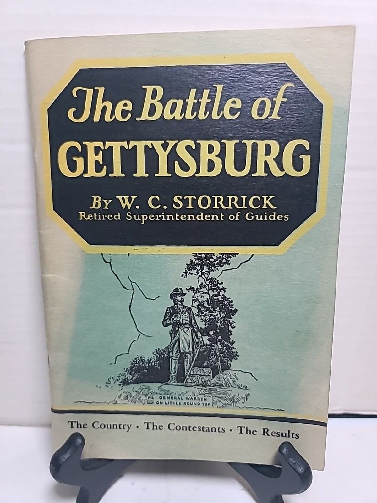 Vintage The Battle Of Gettysburg W.C. Storrick 1949-10th Edition