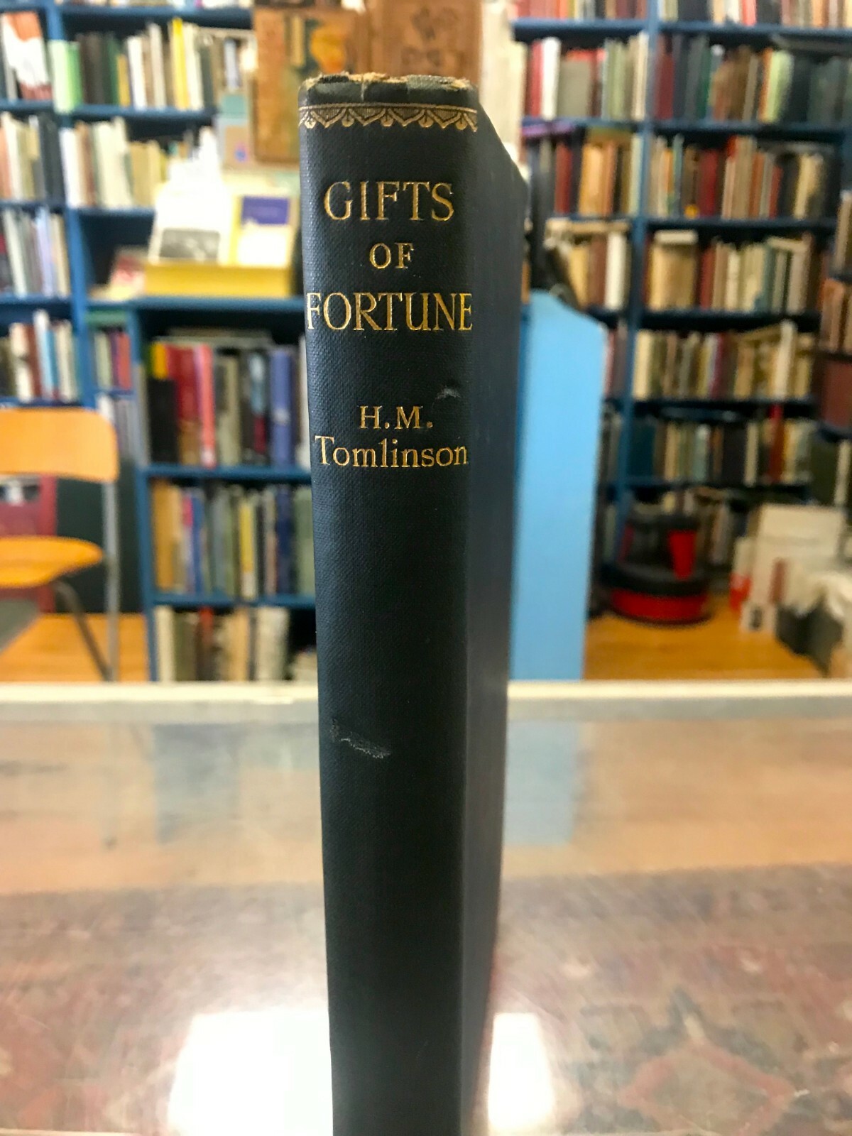 H.M. Tomlinson’s Gifts of Fortune First Edition 1926 Signed by the Author