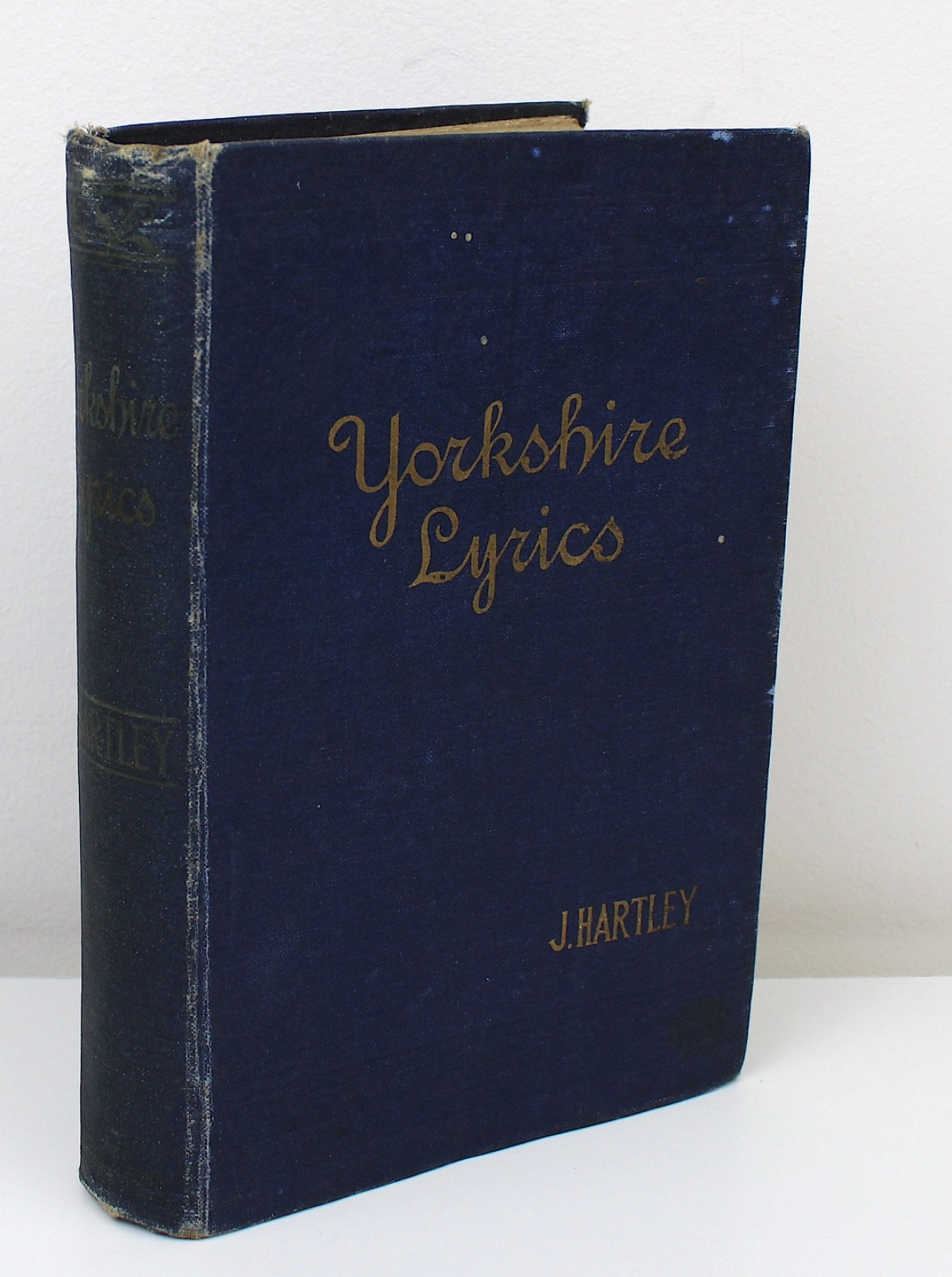YORKSHIRE LYRICS POEMS John Hartley 1898 Dialect Poetry West Riding Literature