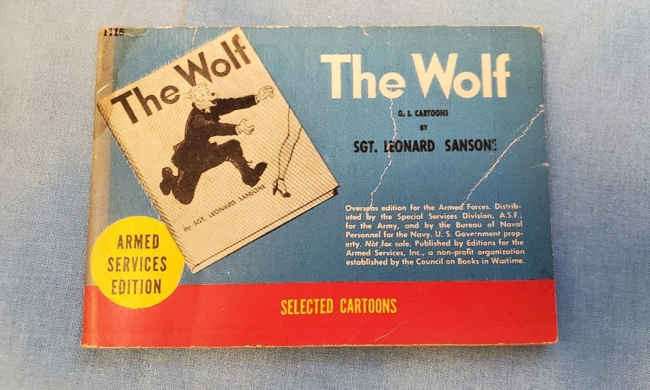 Armed Services Edition The Wolf 1116 Sansone Very Good