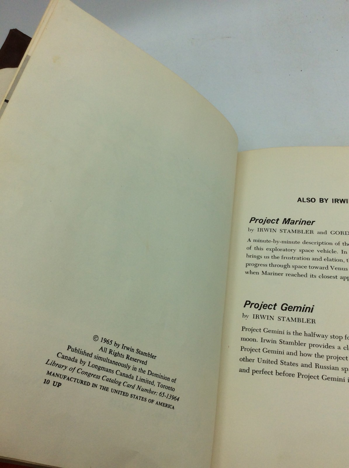 SUPERSONIC TRANSPORT – Irwin Stambler – 1965 – scarce aviation – illustrated