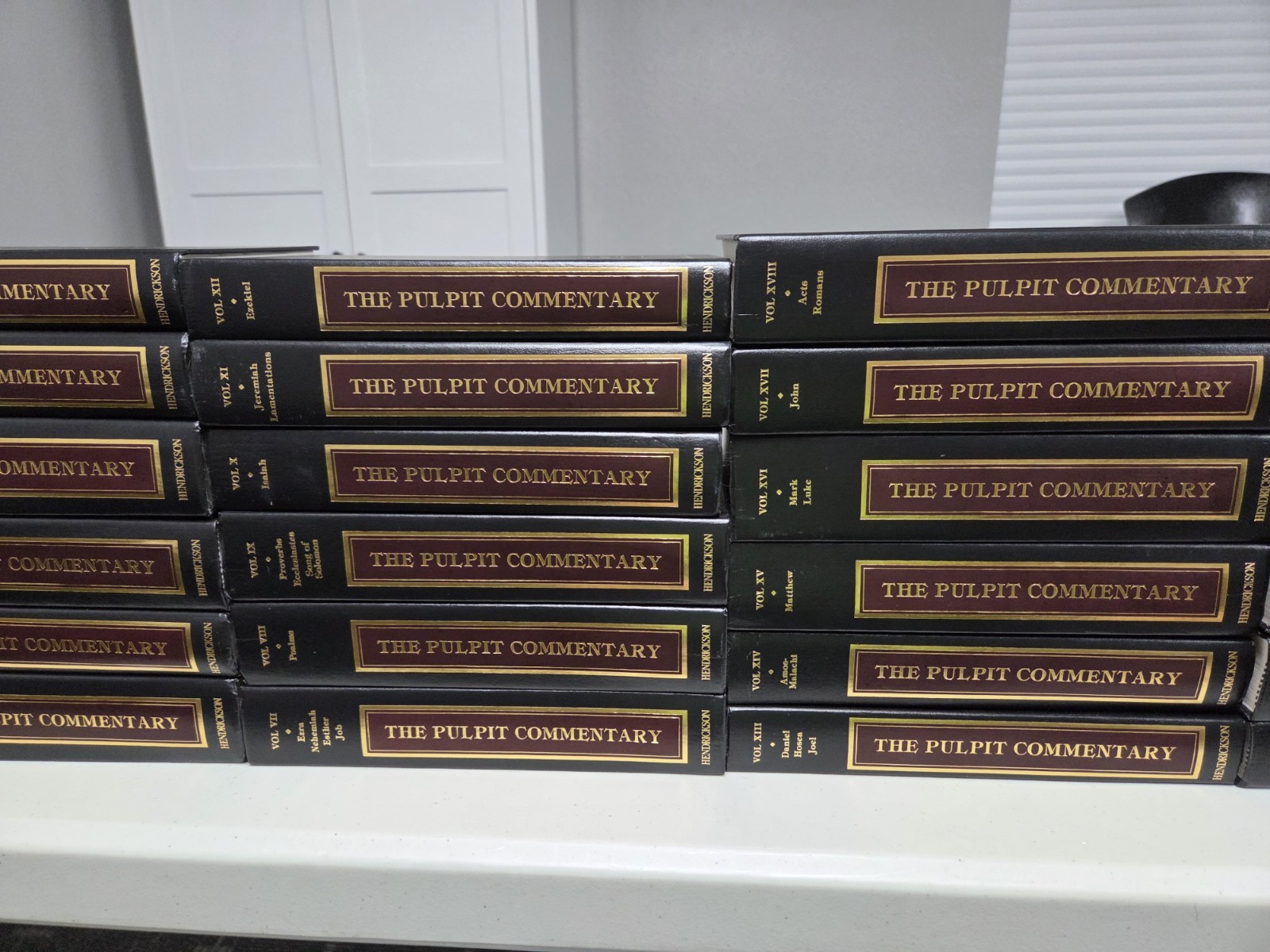 The Pulpit Commentary Complete 23 Vol Set Hendrickson HC Bible Exegesis 1985
