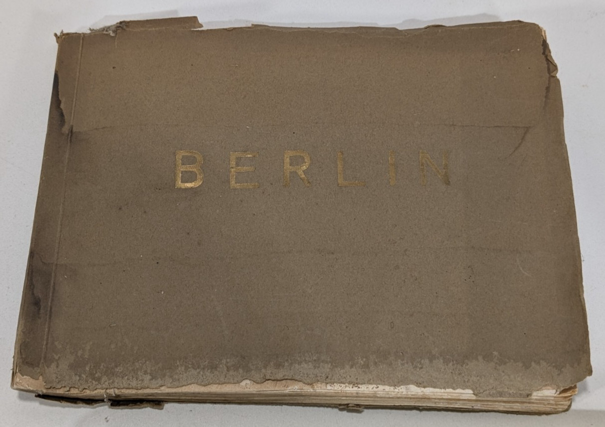 Rare Early 20th Centruy BERLIN photo book 1920s, 1930s?