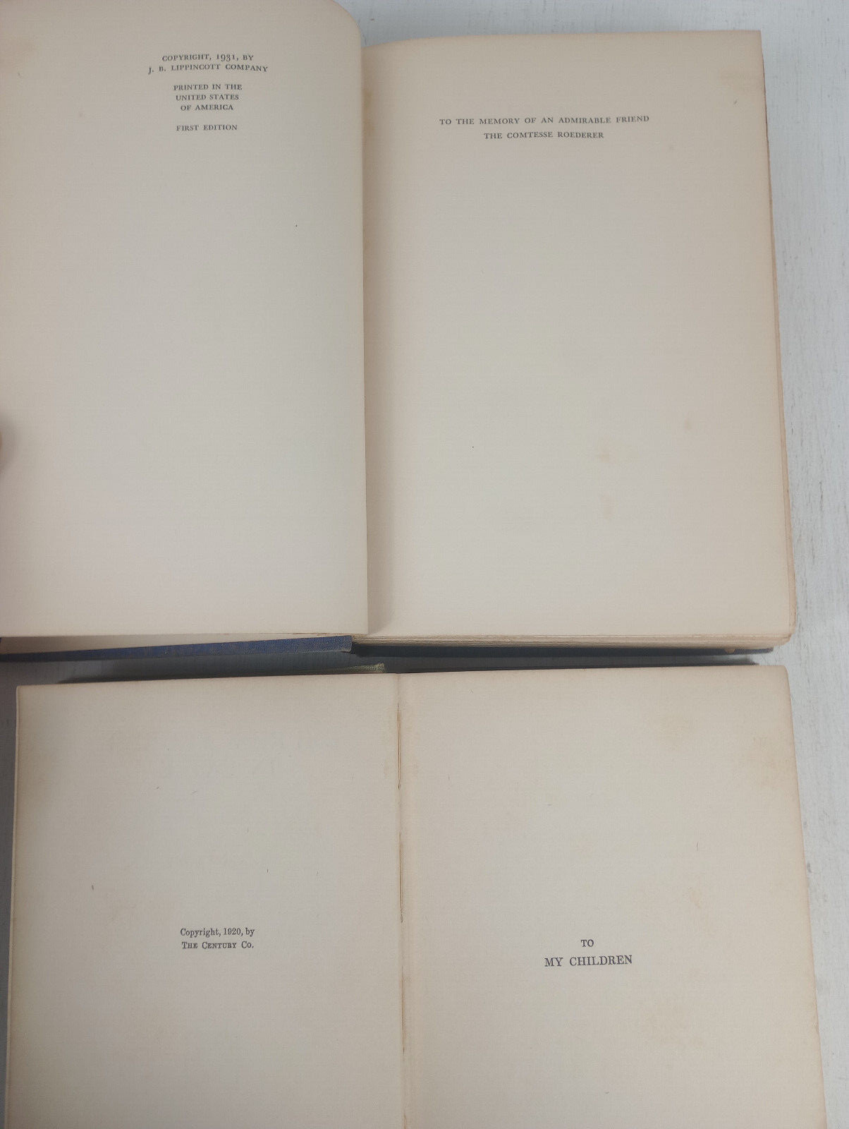 Empress Eugenie in Exile +French (Hardcover x2 1920 Print Antique) Agnes Carey