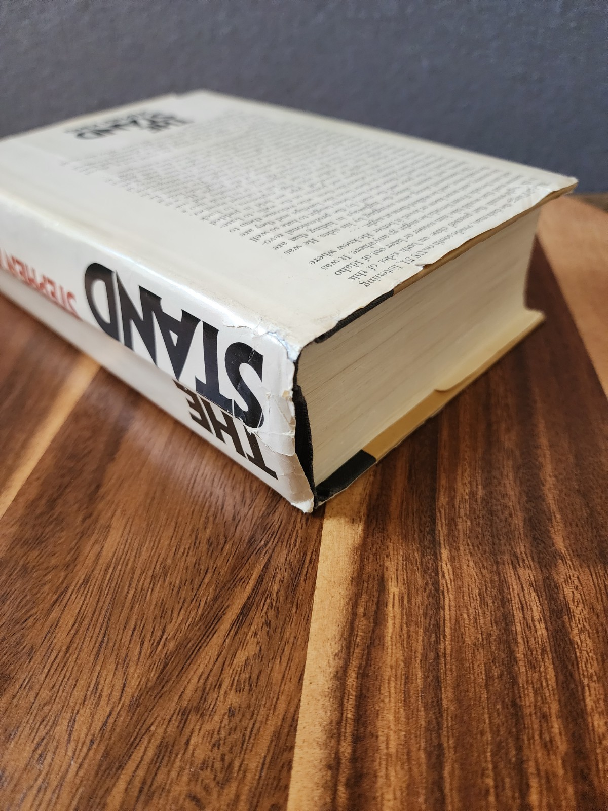 The Stand – Stephen King – Jacket Price $15.95 Y29 Gutter Code Hardcover