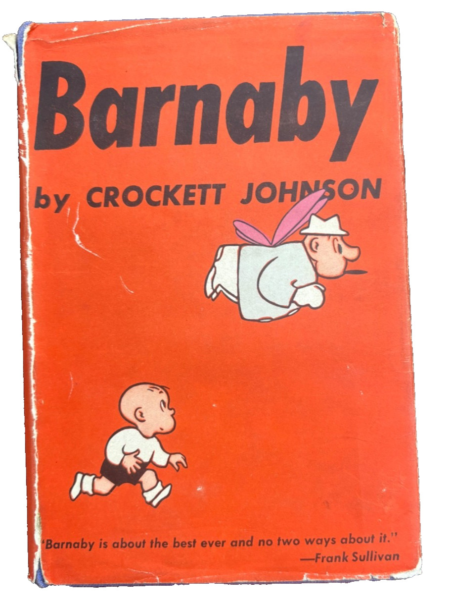 Barnaby-H/C-1943- Crockett Johnson-Henry Holt & Co.- Dust Cover-361 Page