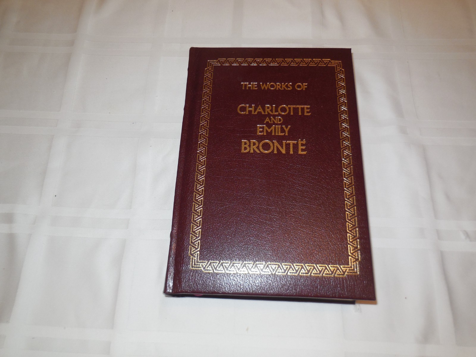 The Works of Charlotte and Emily Bronte. Longmeadow Press. Leather