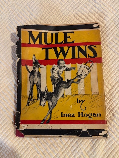1st edition 1939 Mule Twins By Inez Hogan hardback