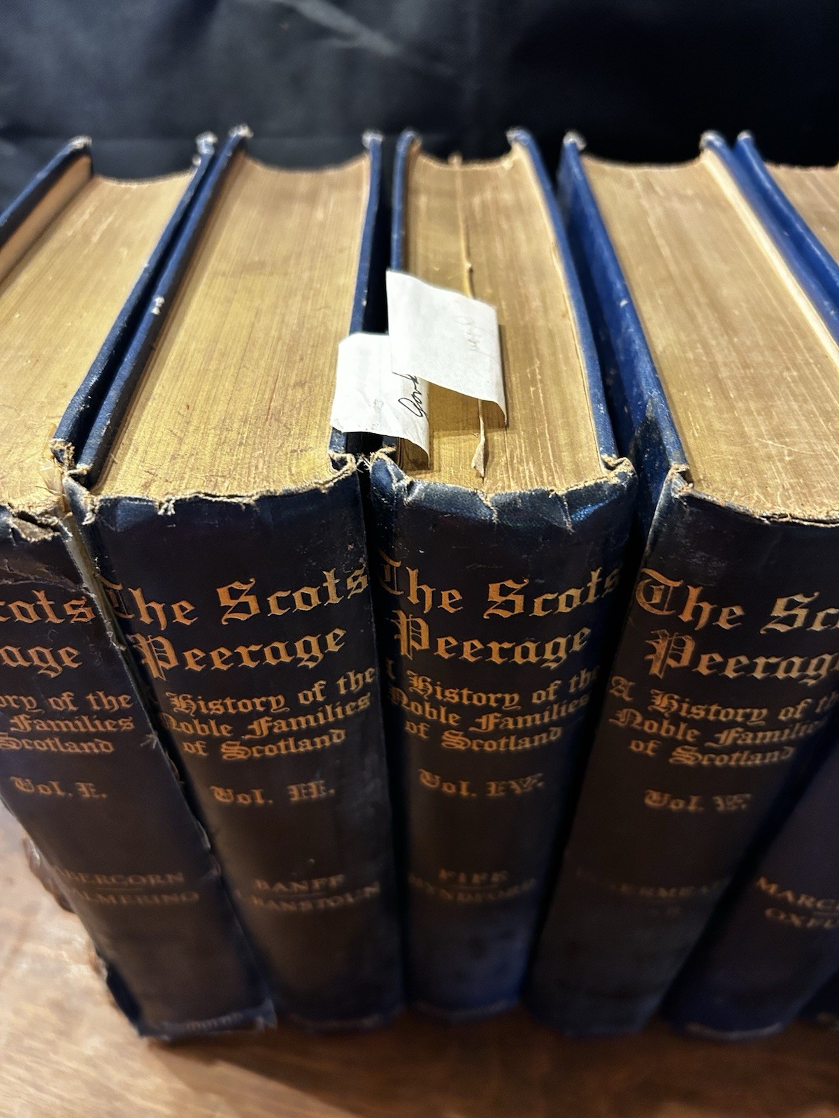 RARE. THE SCOTS PEERAGE. 1904 Woods Edition. Edinburgh Scotland 8 total