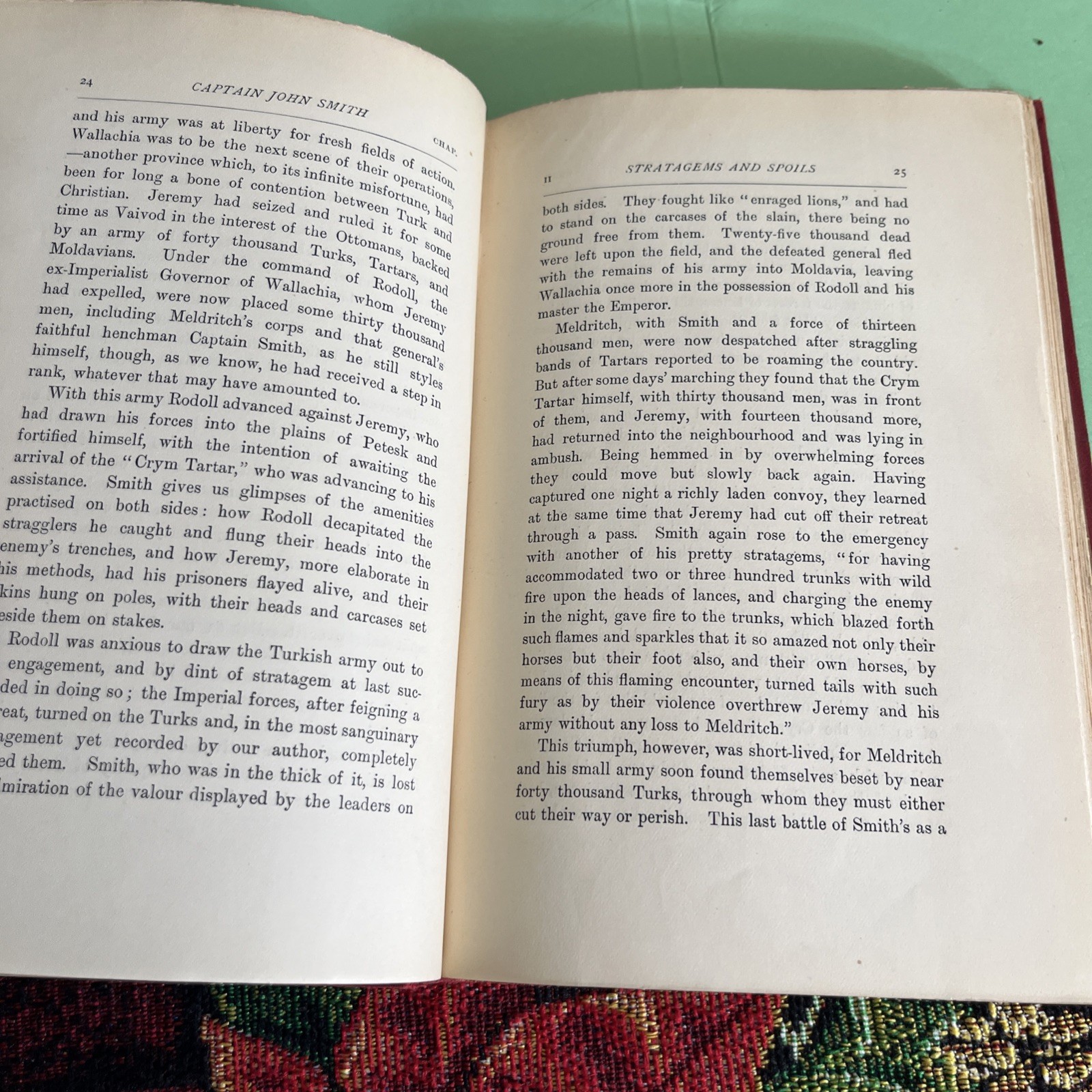 Antique book Cap John Smith by A.G. Bradley (1905, HC) Macmillan Men Of Action