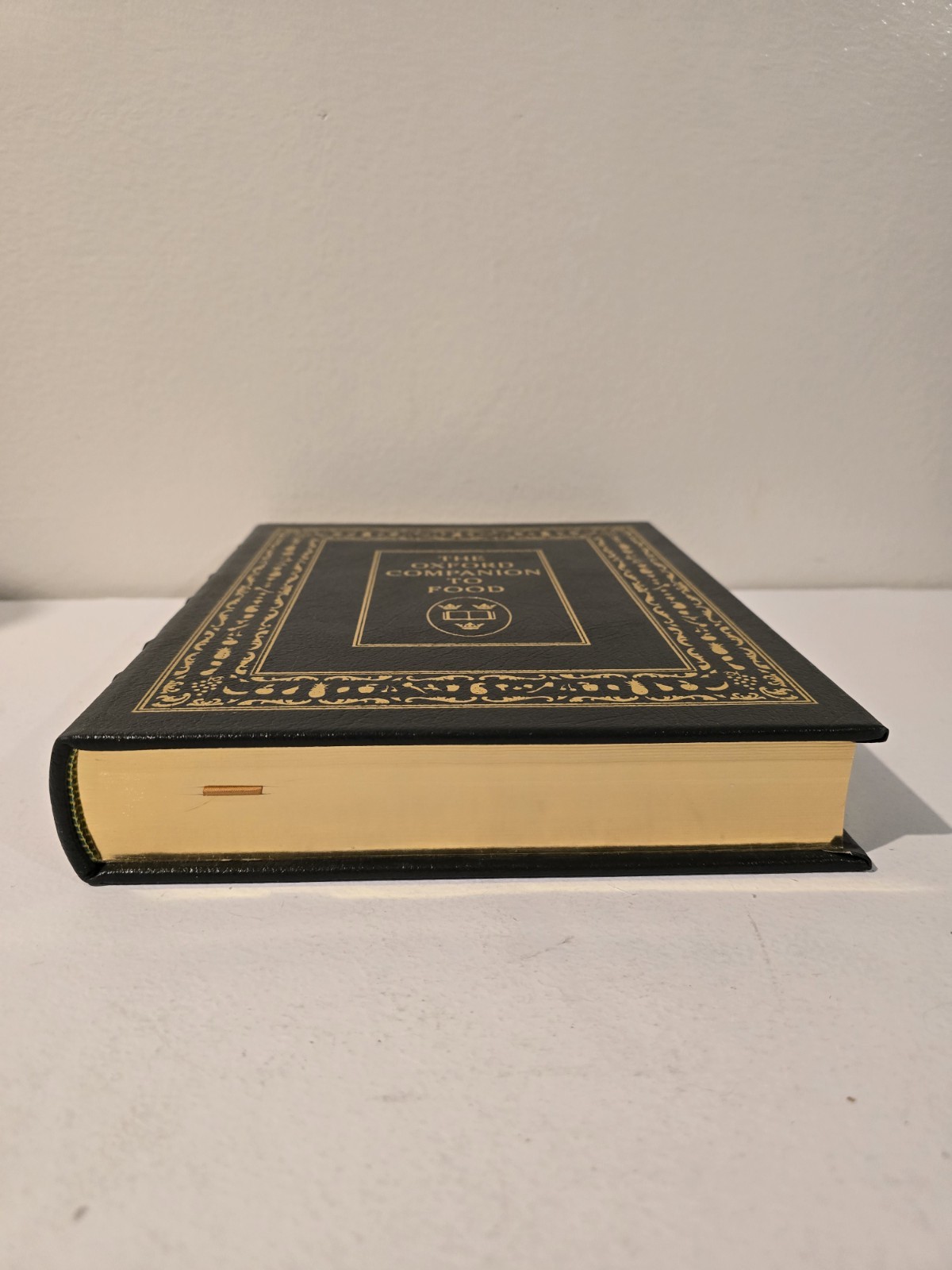 The Oxford Companion to Food by Alan Davidson : 2006 Leather Easton Press 2nd Ed