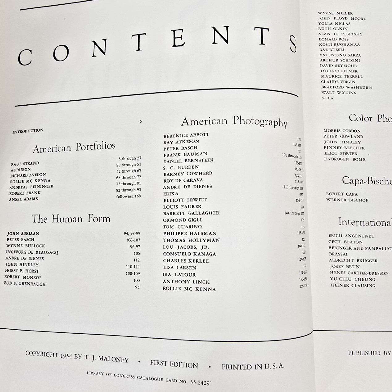 US Camera 1955 20th Anniversary Book Tom Maloney Photography Ansel Adams Vtg