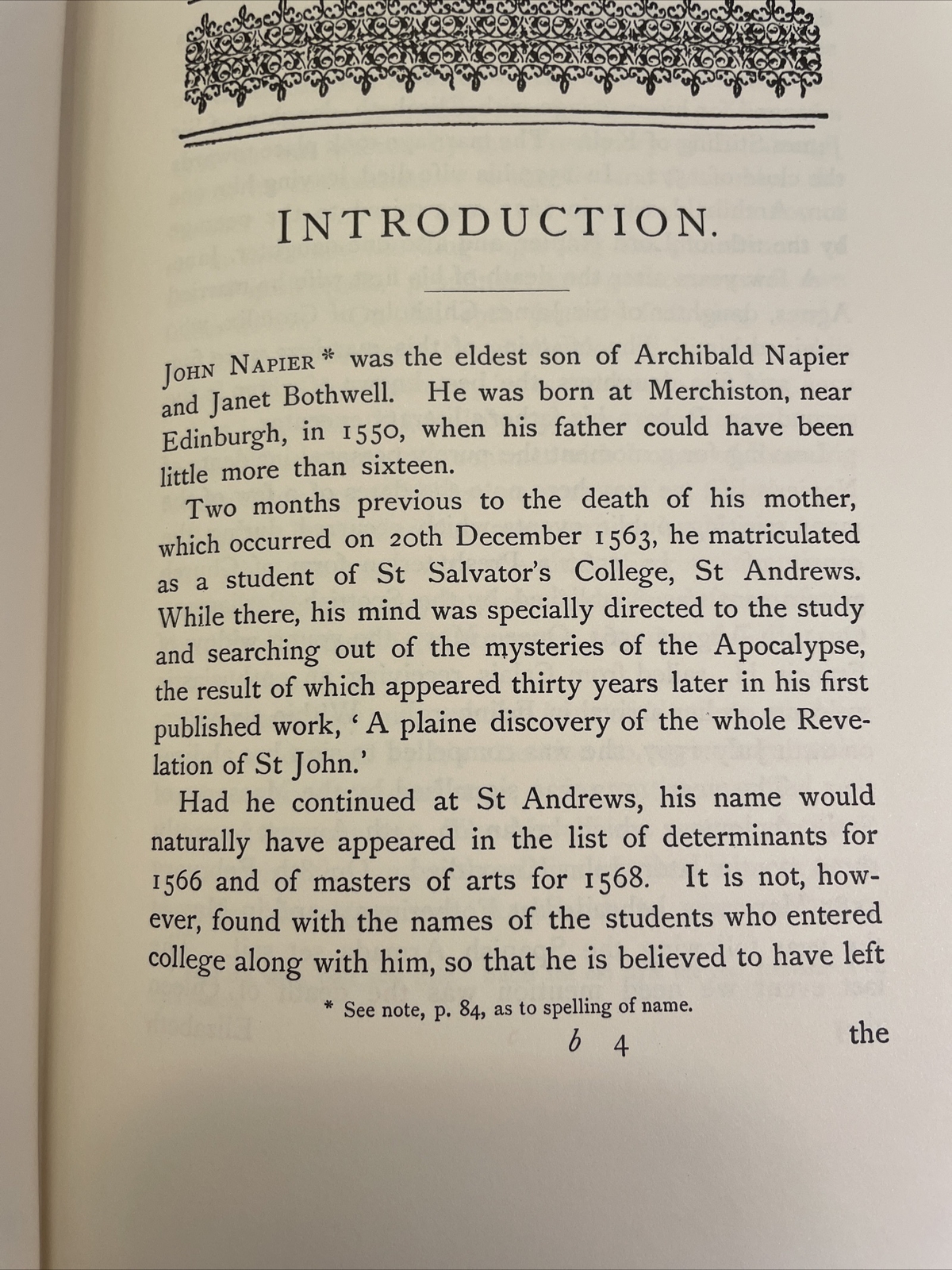 John Napier LOGARITHMS The Classics of Science Library Leather Gryphon