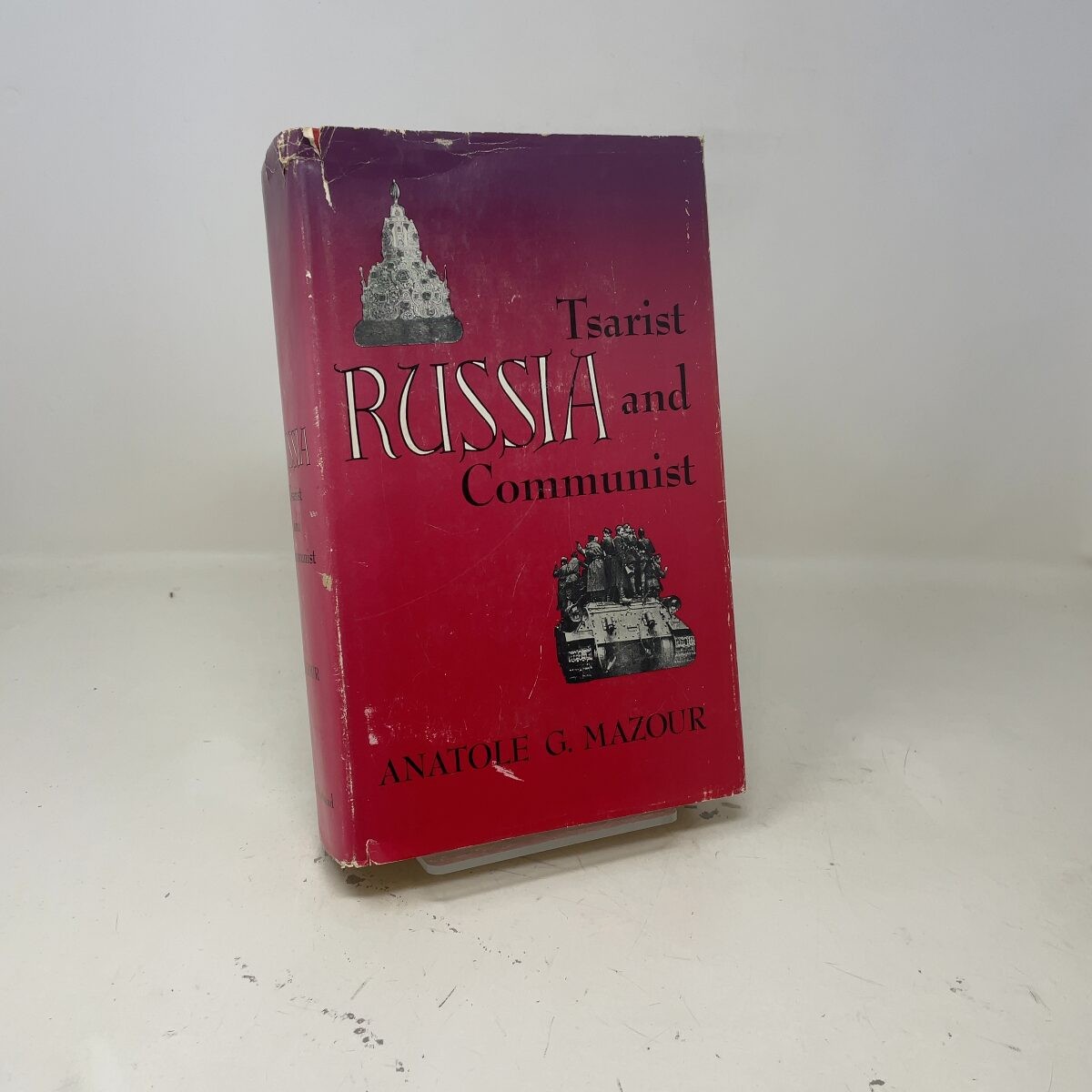 Tsarist Russia and Communist by Anatole G. Mazour HC First Edition Very Good 1