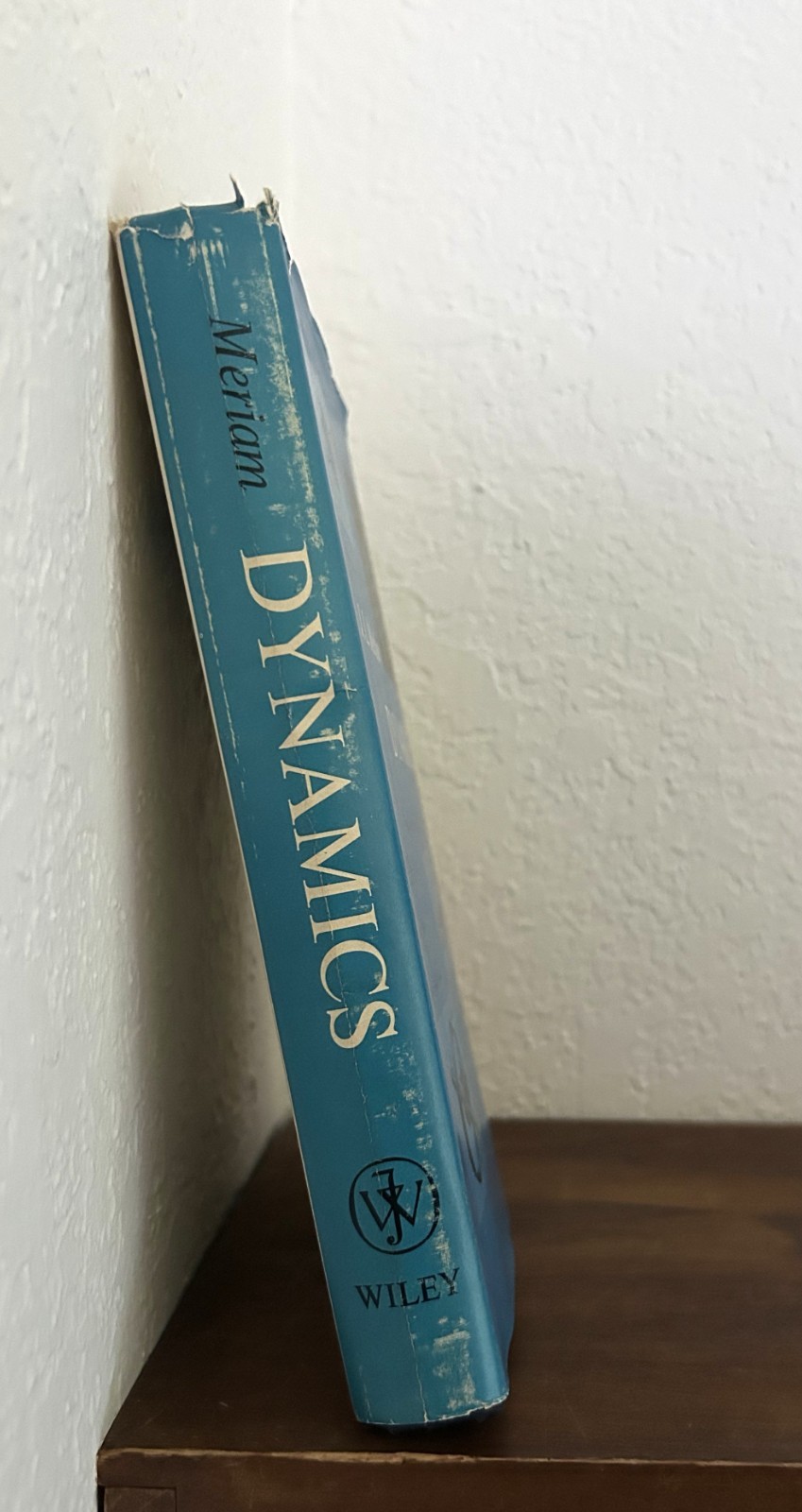 J. L. Meriam Dynamics 1966 2nd Printing Wiley Engineering Mechanics HC DJ