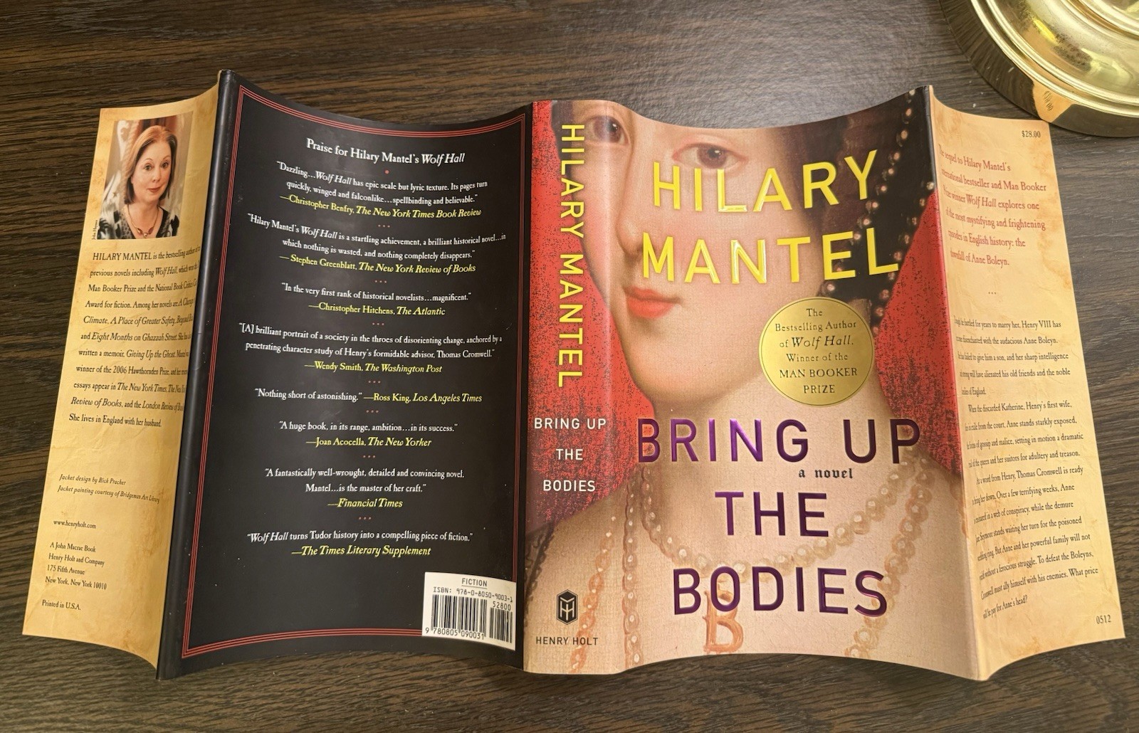 Hilary Mantel / Bring Up The Bodies / 1st/1st / HCDJ / Henry Holt, 2012