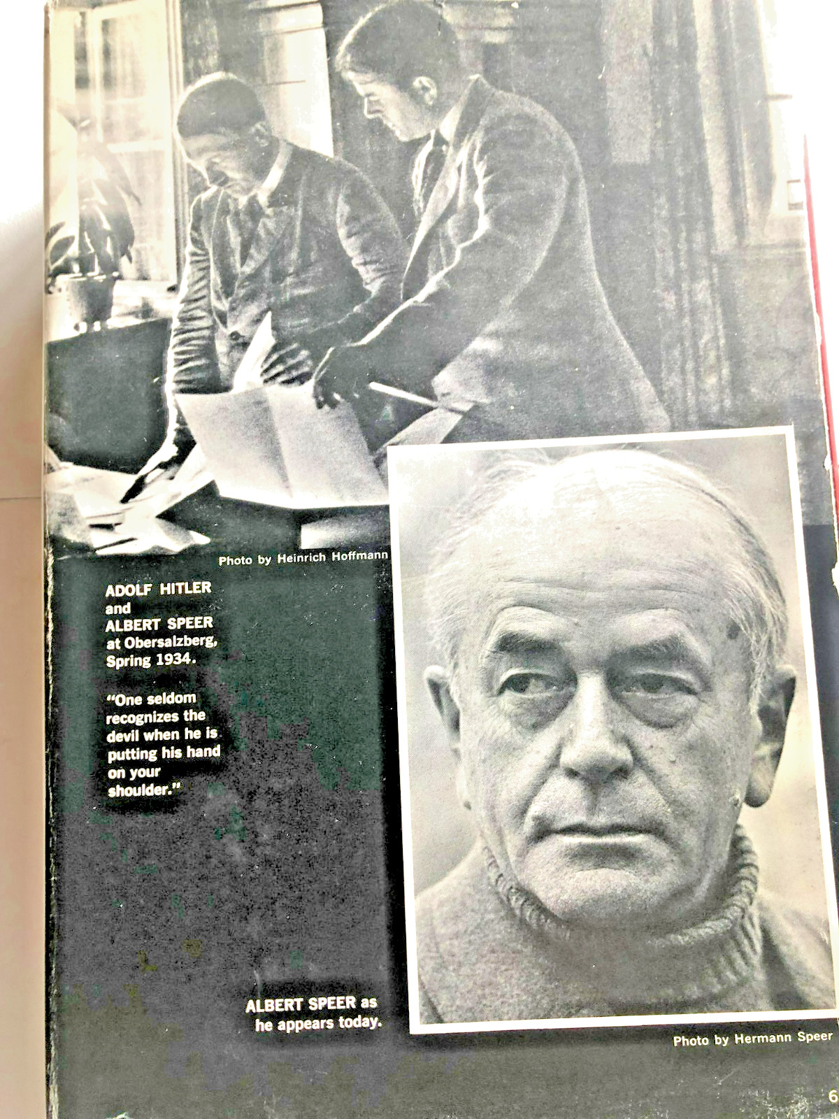 RARE 1ST EDIT! Inside the Third Reich: Memoirs by Albert Speer (1970) GREAT HCDJ