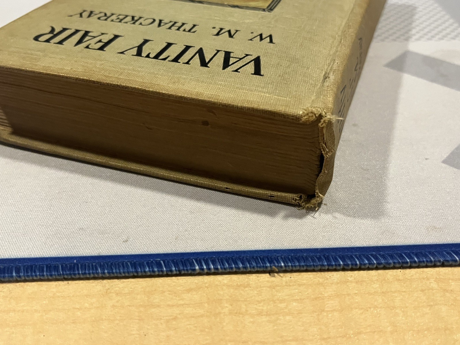 Vintage Vanity Fair A Novel Without A Hero By William Makepeace Thackeray 1800s?