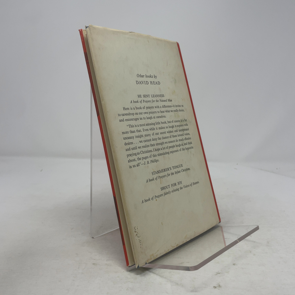 Martin is Baptized by Jean Head; David Head HC First Edition Very Good 1962