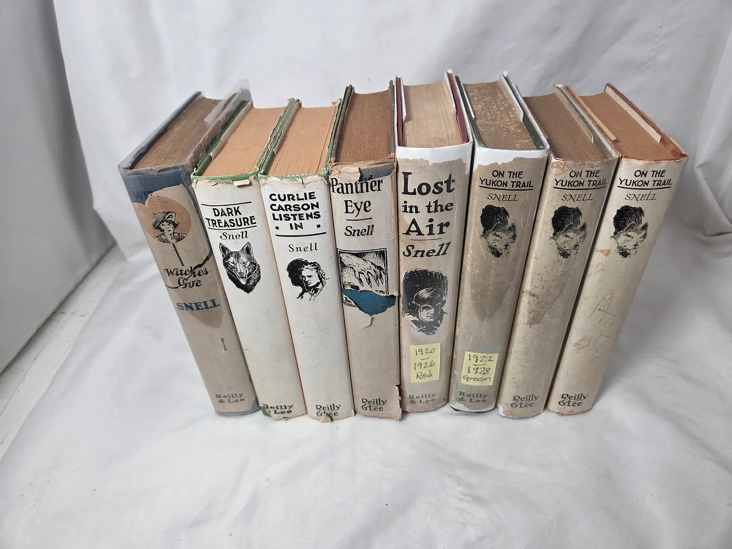 Roy Snell Lot of 8, All with DJ, Some with Mylar Covers