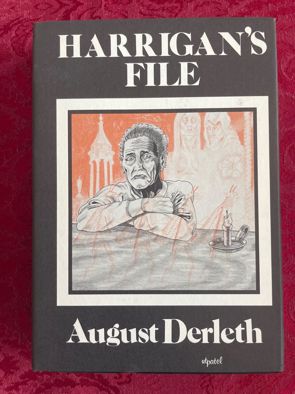 August Derleth Harrigan’s File Science Fiction Arkham House 1975 Fine w Fine dj