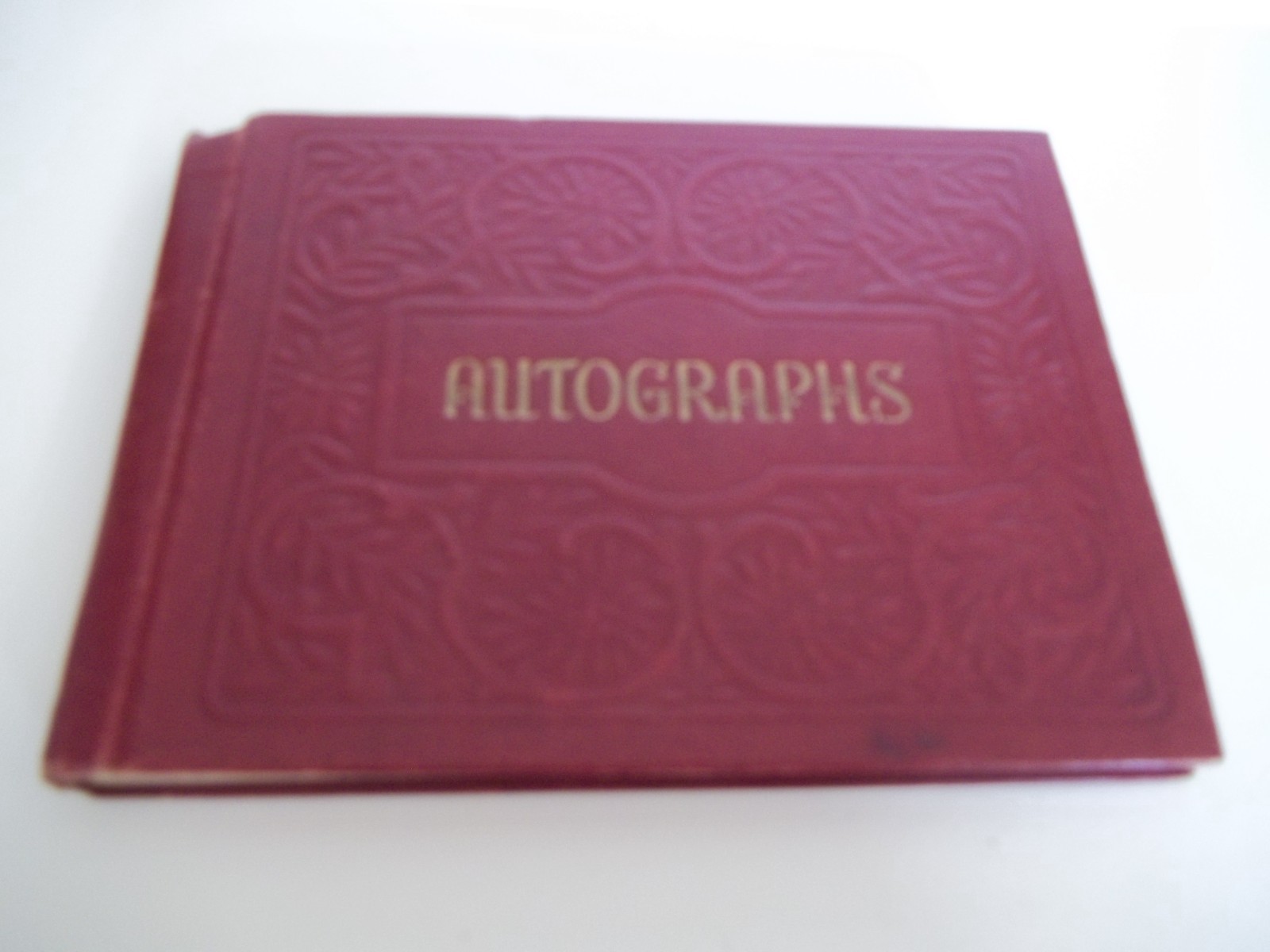 VINTAGE Autograph Book / Album 1954 50’s Pasadena California John Marshall Jr Hi