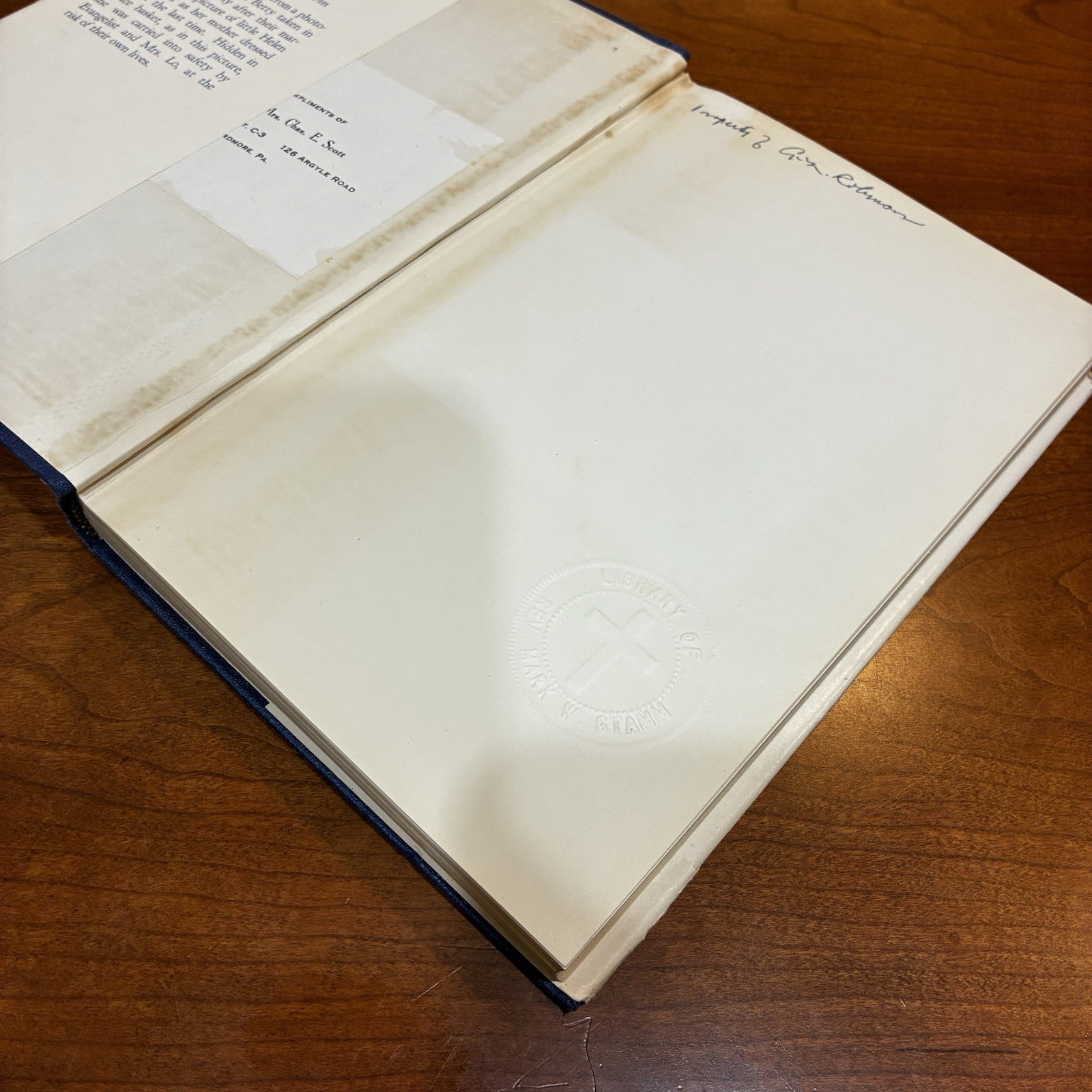 The Triumph of John & Betty Stam by Mrs Howard Taylor 1952 Book Hardcover CIM