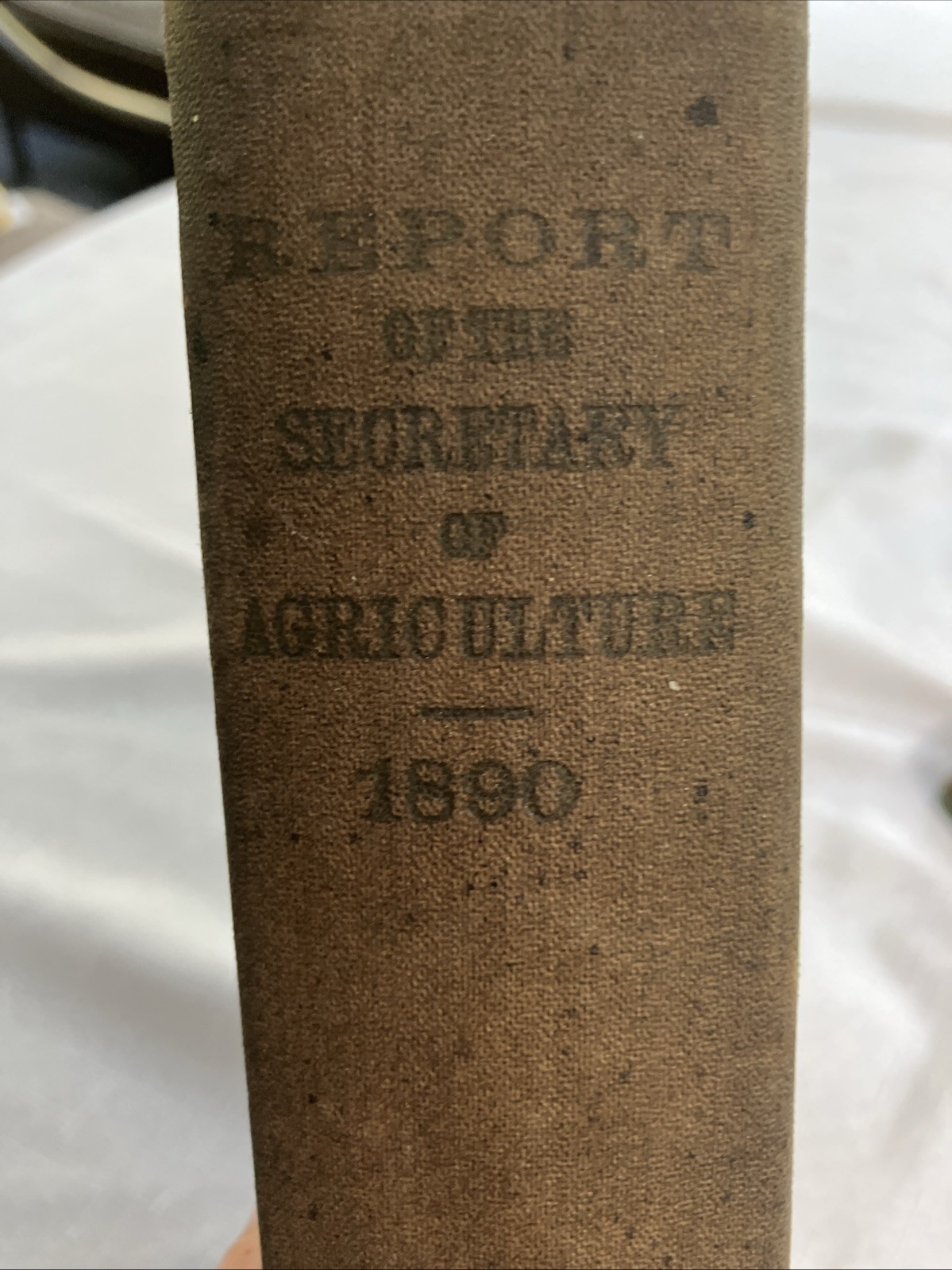 Report of the Secretary of Agriculture 1890 Hardcover Maps Illustrations