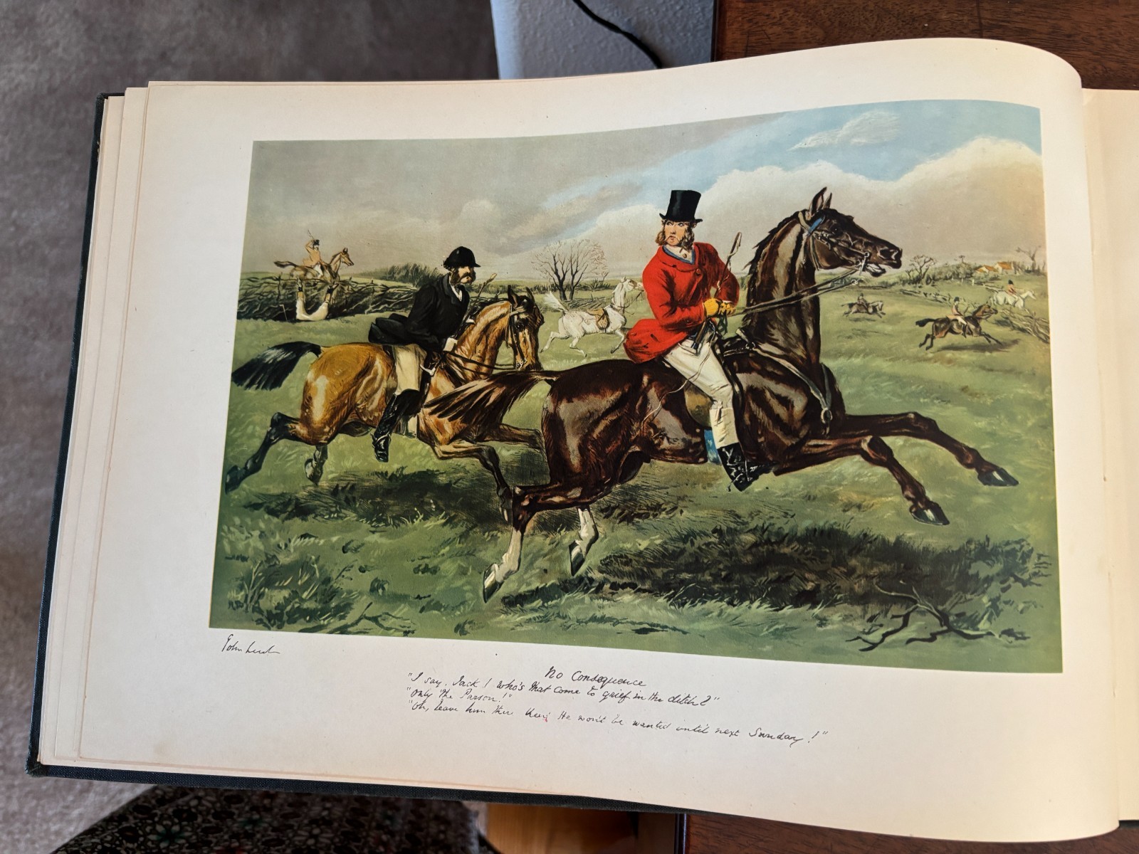 The Noble Science John Leech 1817-64 in the Hunting Field 1948 By T. Bodkin book