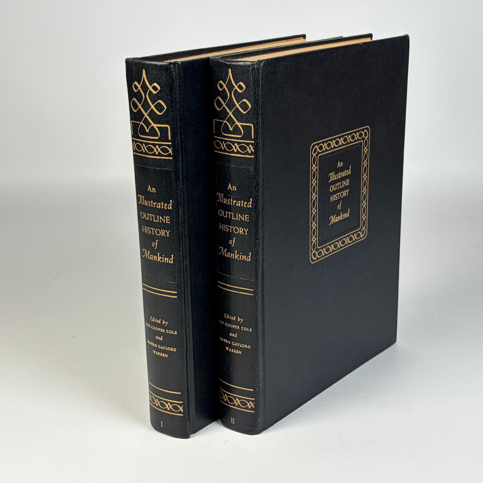 An Illustrated Outline History of Mankind 2 Volume Set 1955 Spencer Press