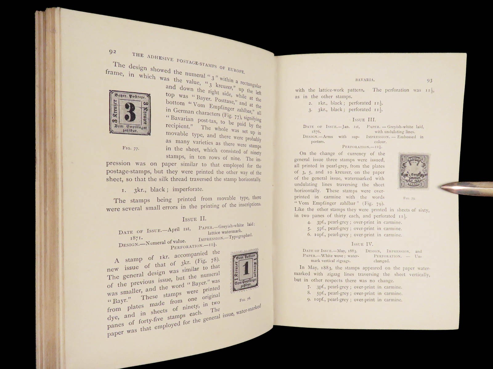 Adhesive Postage Stamps of Europe – Westoby – 1898 | First Edition, 2 Volumes