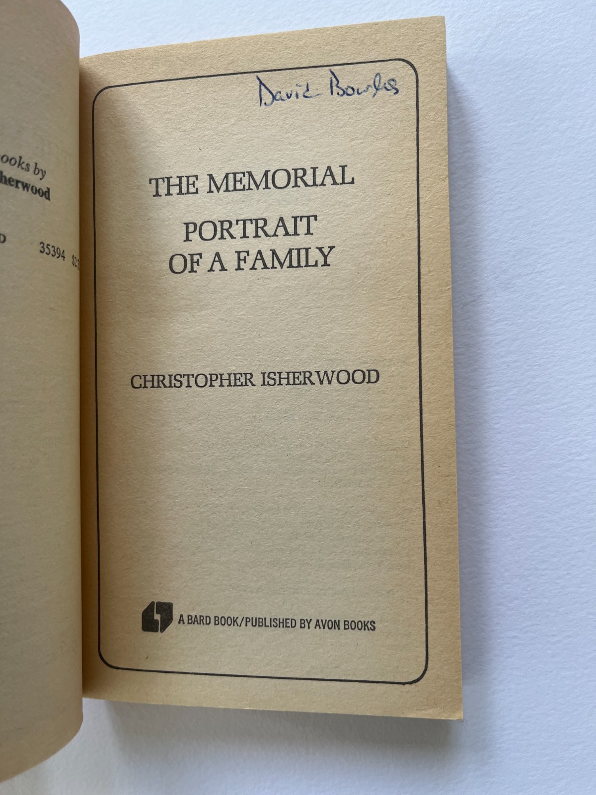 CHRISTOPHER ISHERWOOD lot of 3 vintage paperbacks 1970’s Don Bachardy cover art