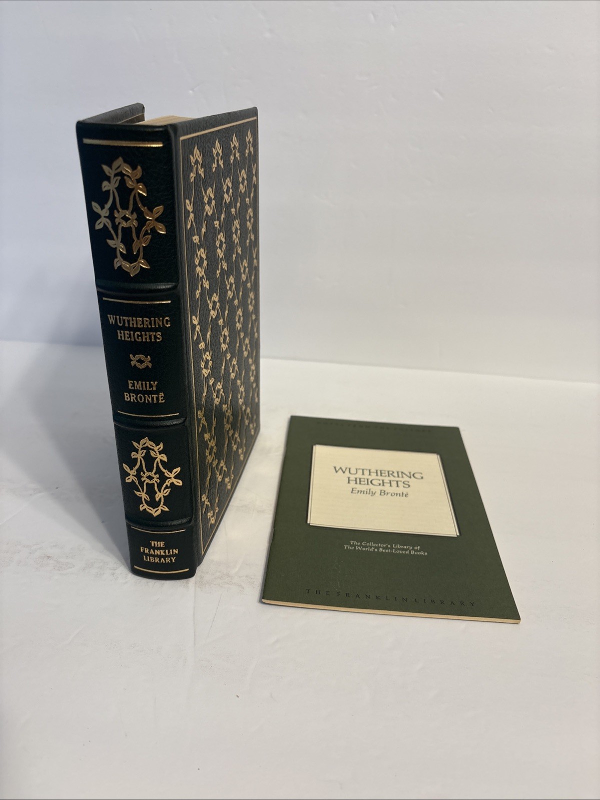 Franklin Library Wuthering Heights, Emily Brontë Best Loved Books Damaged *Read
