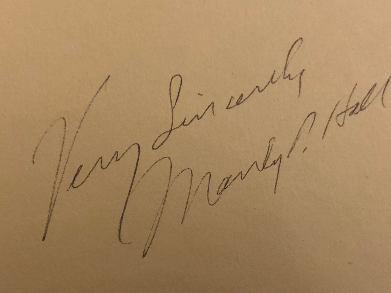 SIGNED by Manly P. Hall – Vintage 1972 – Healing : The Divine Art – Occult