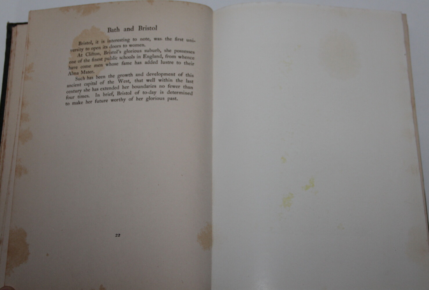 Bath & Bristol 1915 First Edition Laura Happerfield Paintings – Stanley Hutton