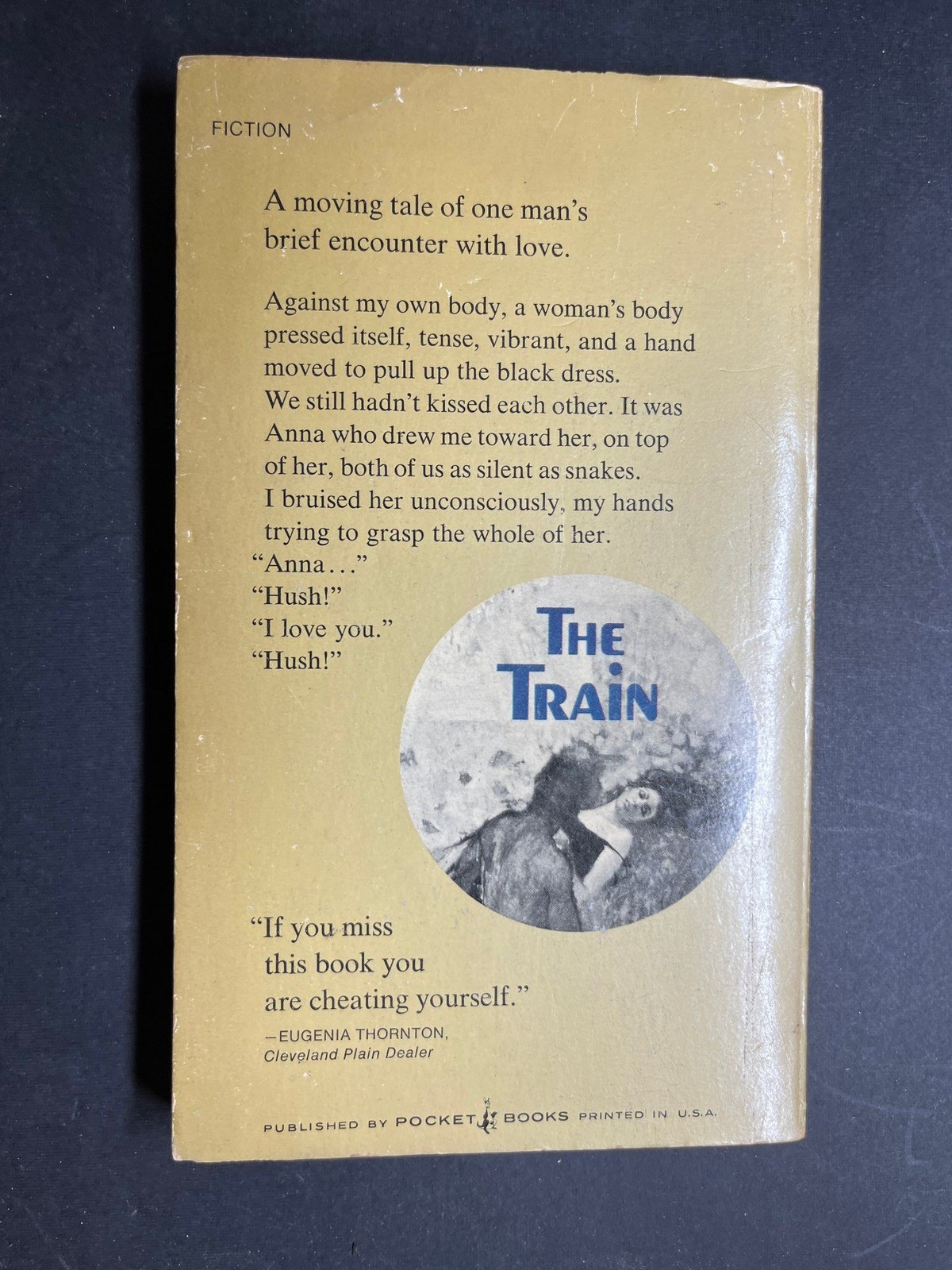 1968 The Train by Georges Simenon Mass Market Paperback Pocket 1st printing